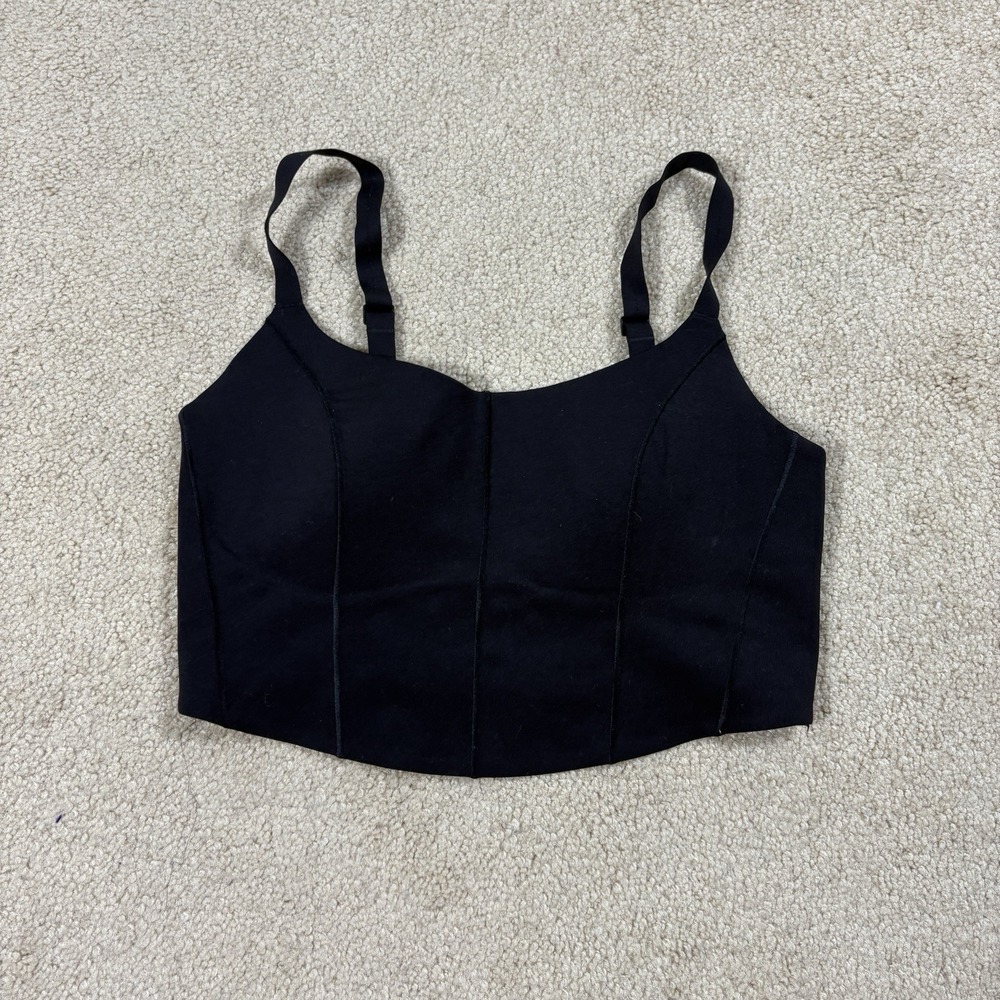 OFFLINE By Aerie Womens Small Black Real Me Sweat Cardio Most Support Sports Bra